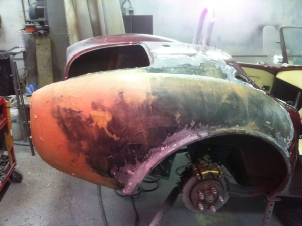 restauration AC COBRA pilgrim 70