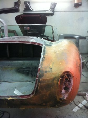 restauration AC COBRA pilgrim 69