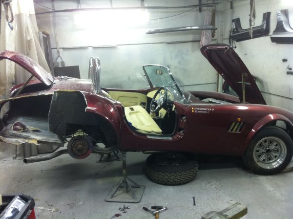 restauration AC COBRA pilgrim 40